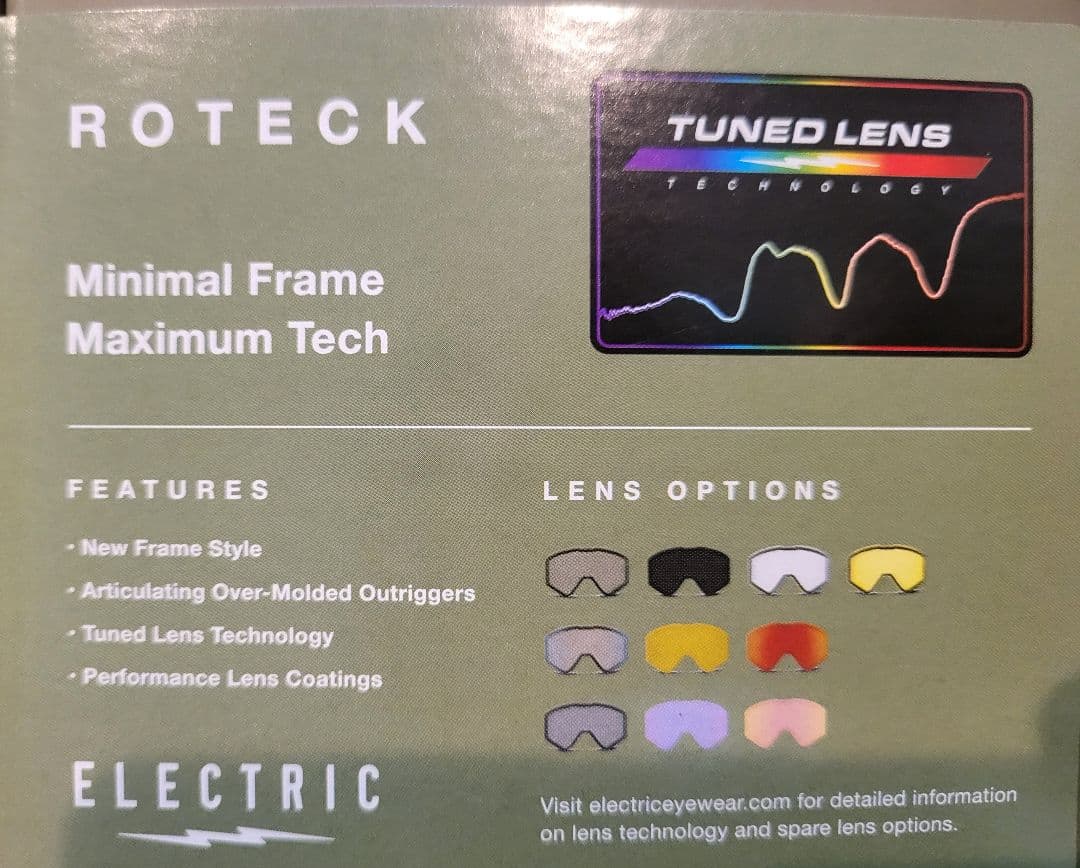 ELECTRIC ROTECK ゴーグル 調光モデル