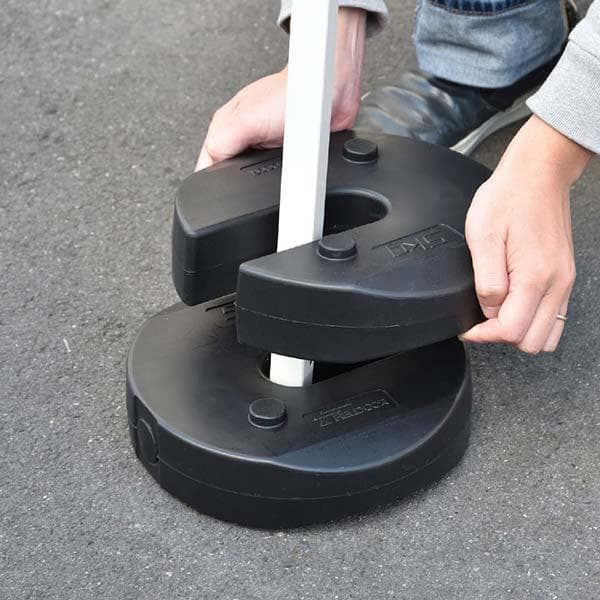 *5kg×4枚★ ウエイト タープテント 汚れもサッと拭ける 総重量20kg