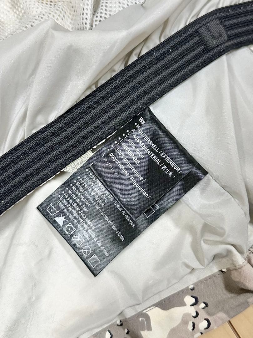 バートン スノーボード キッズ ウェア 上下セット セットアップ 迷彩 Lサイズ