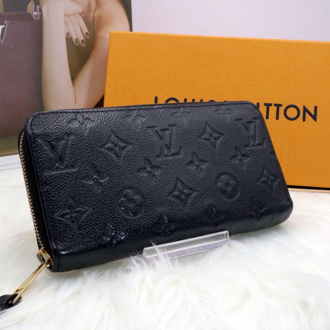 LV ルイヴィトン M61864 ジッピー・ウォレット ノワール