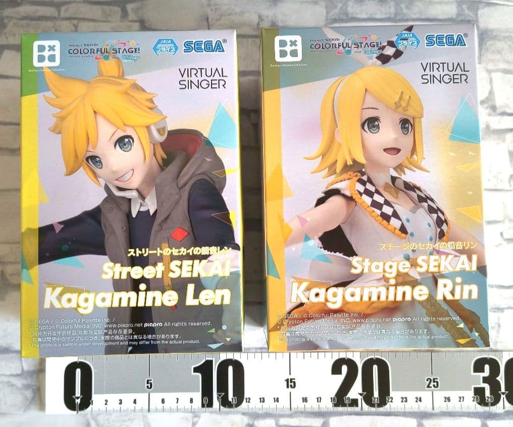 新品未開封】鏡音リン 鏡音レンのフィギュアセット - メルカリ