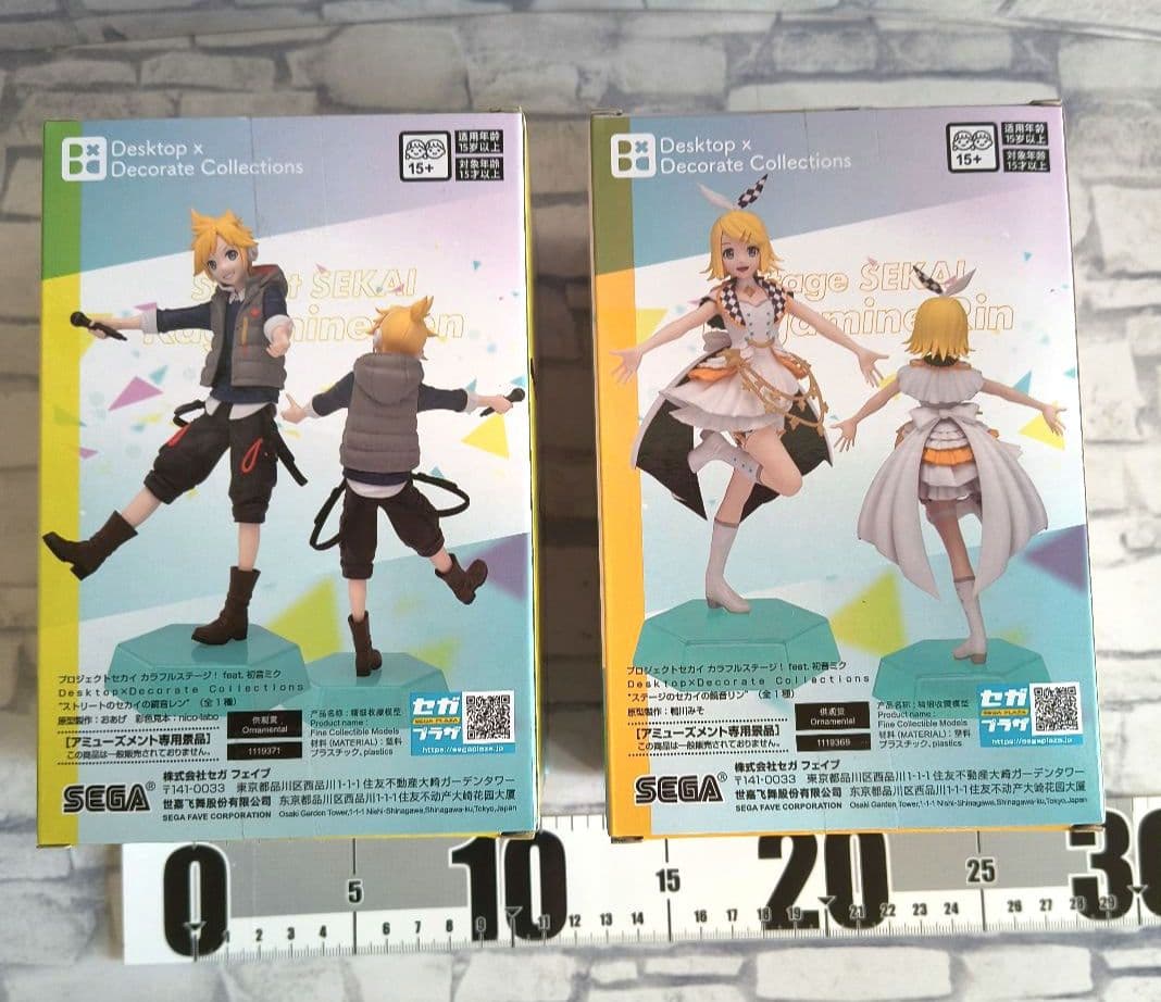 新品未開封】鏡音リン 鏡音レンのフィギュアセット - メルカリ
