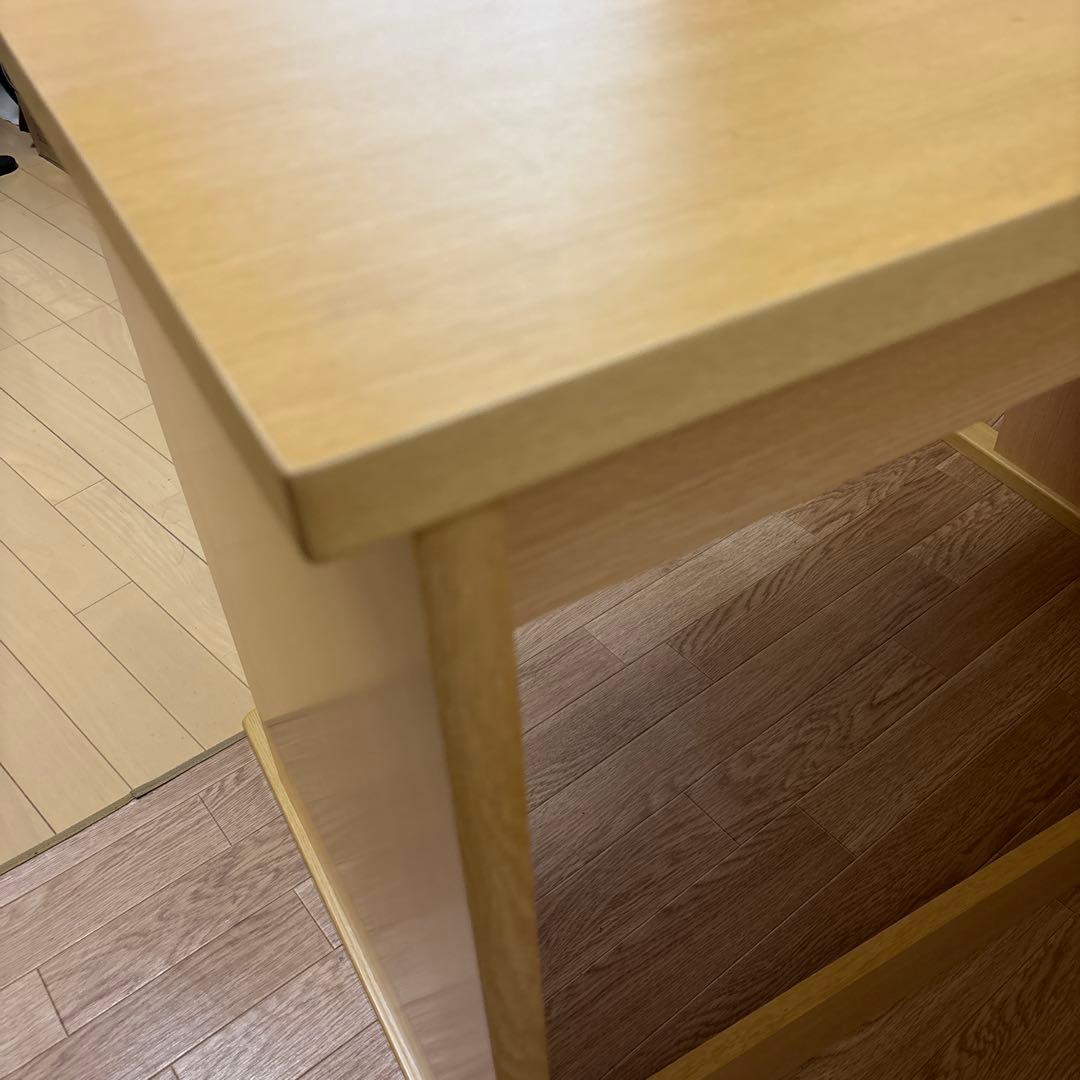 ニトリ学習机　ナチュラルデザイン 2引き出しデスク