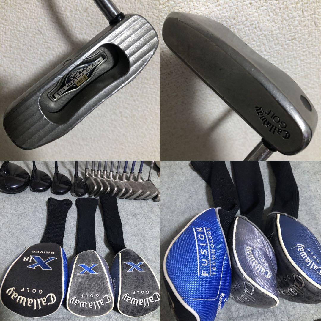 入手困難 レフティ プロモデル 豪華キャロウェイ14本完璧なゴルフセット 高級品