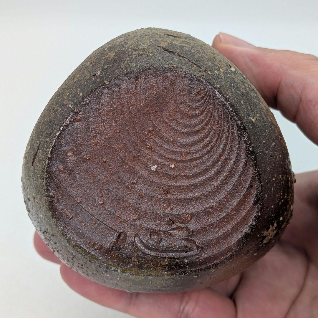 本山和泉 備前焼 窯変徳利 共箱栞 とっくり 酒器 食器 一輪挿し花入