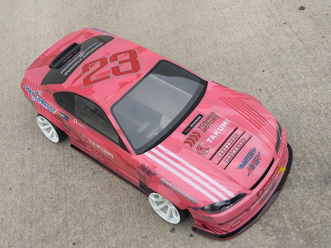 ヨコモ MERCURYサヤカスペシャル S15シルビア 塗装済新品ラジコン