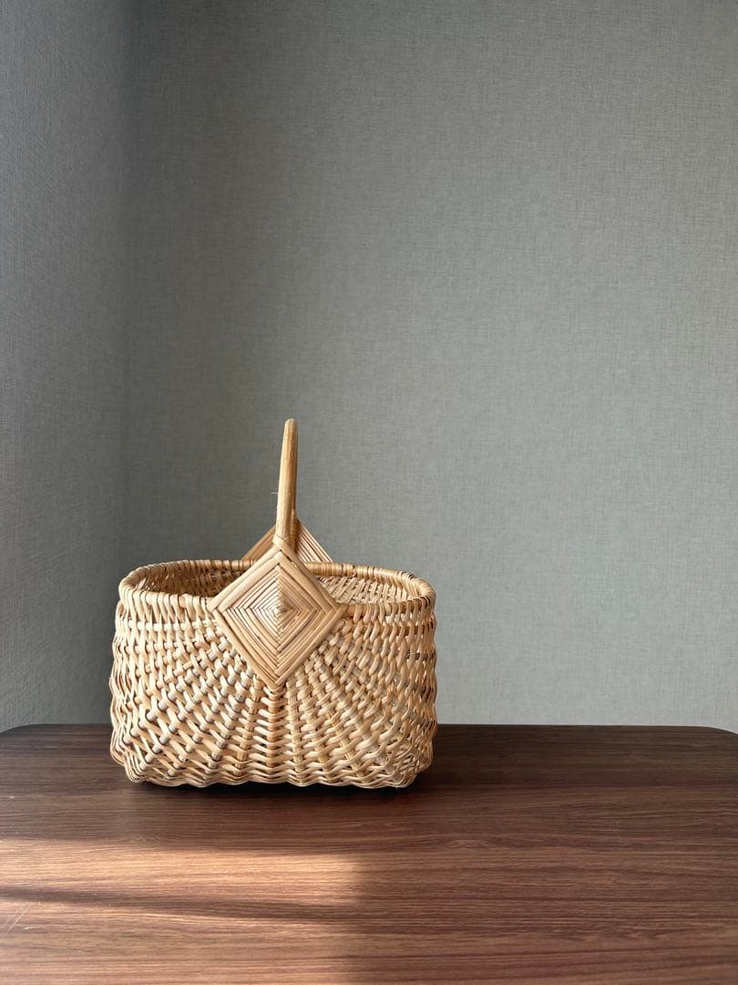 11/16削除】最終価格【新品】かご バスケットS ラトビア ナチュラル 北欧