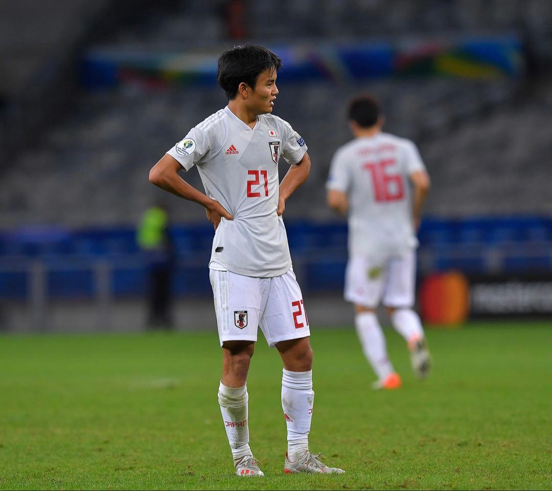 【本人着用品】久保建英 日本代表 ユニフォーム 上下セット 実使用品 激レア