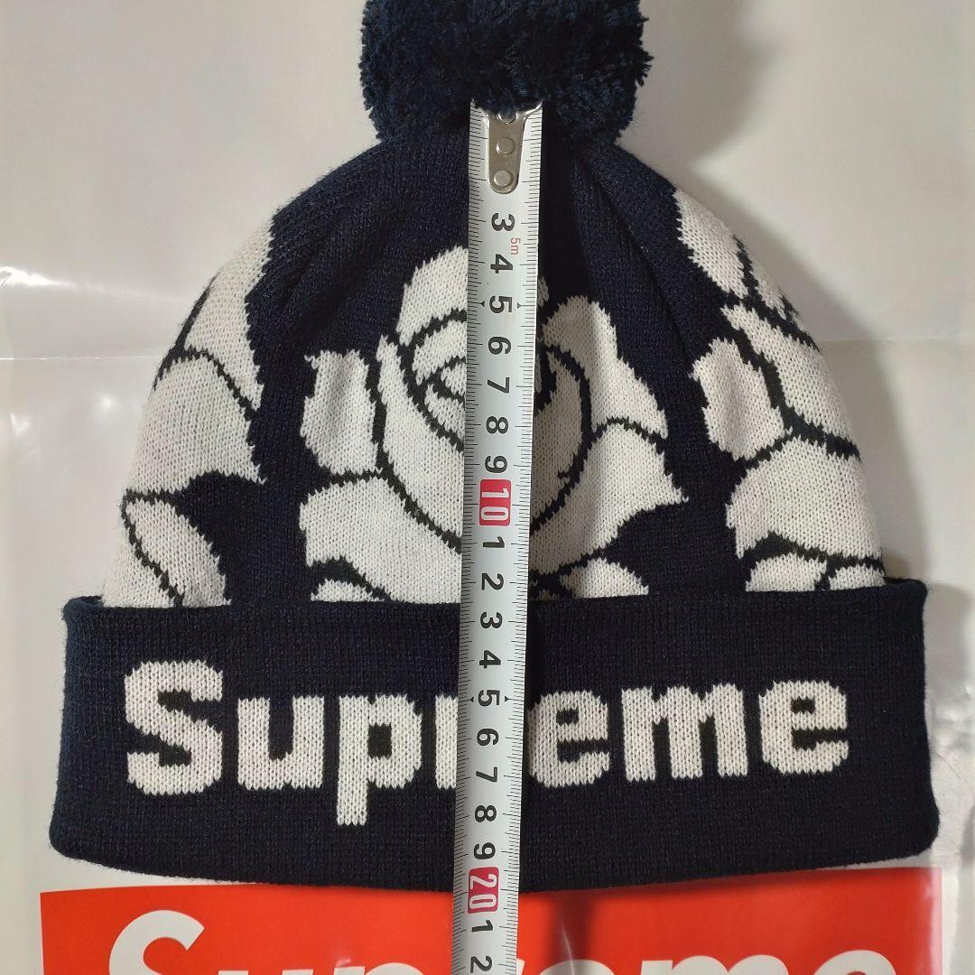 シュプリーム Supreme Rose Beanie Black