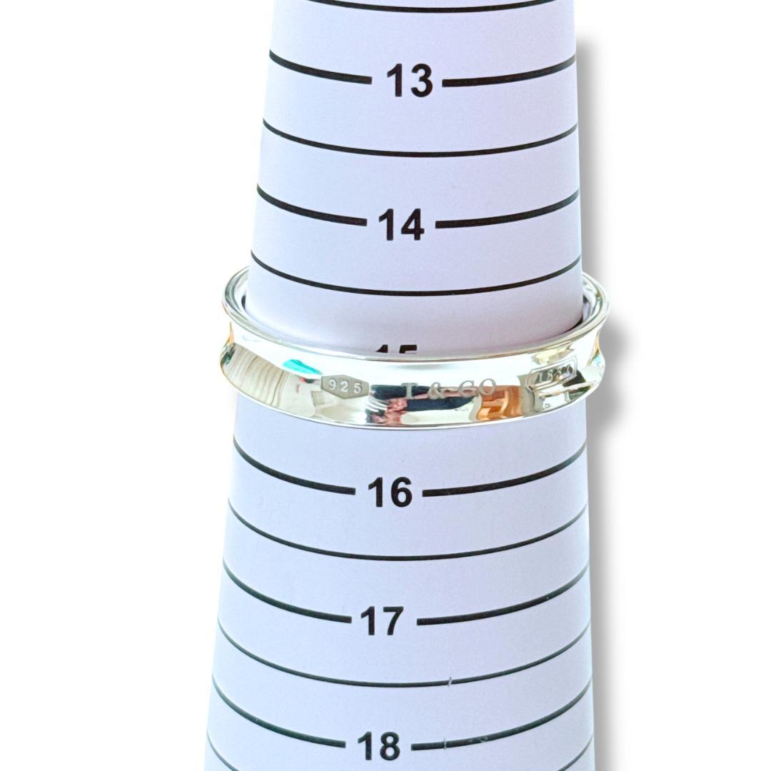 【超美品】ティファニー 1837 カフ バングル ブレスレット SV925