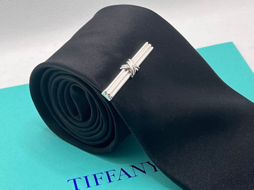 c496 美品 ティファニー 1992 シグネチャー ネクタイピン 925 - メルカリ