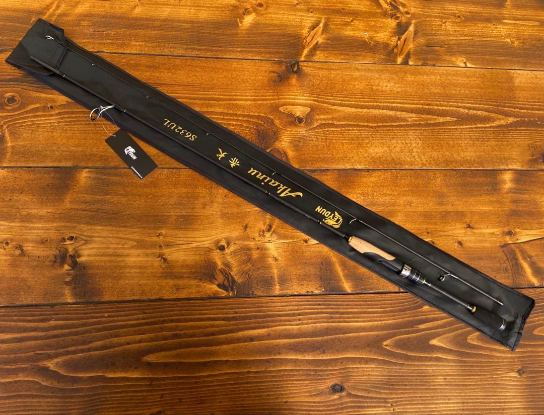 スピニングロッド　S632UL バスロッド　バス釣り　トラウト　アジング　MF