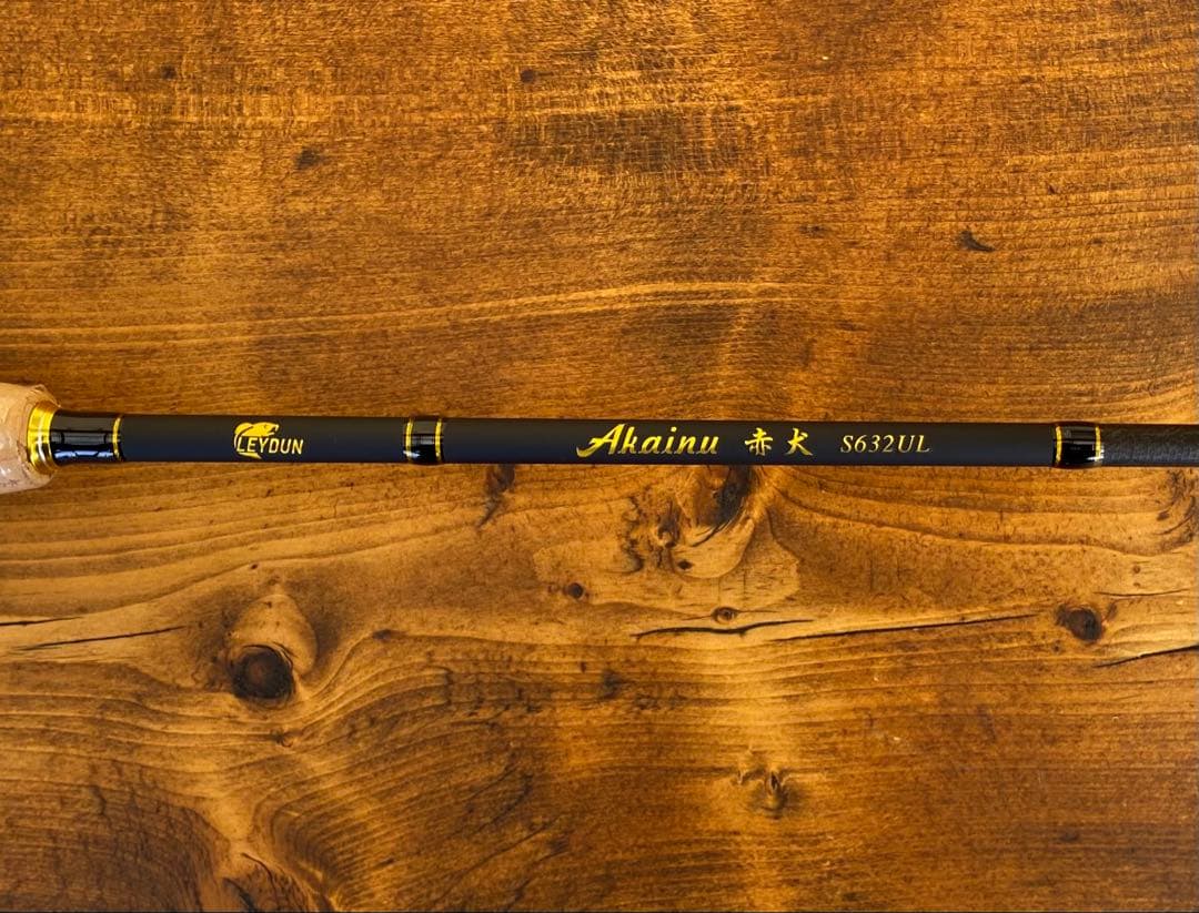 スピニングロッド　S632UL バスロッド　バス釣り　トラウト　アジング　MF