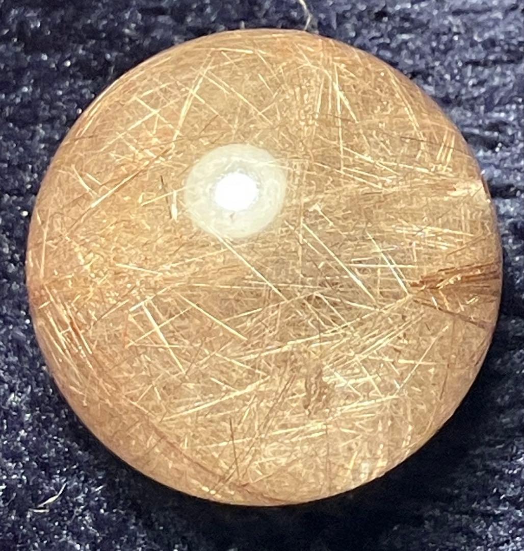 値下❣️ 秀逸の逸品❣️ブルッカイトインプラチナルチル❣️約20.5mm❣️送料込み❣️