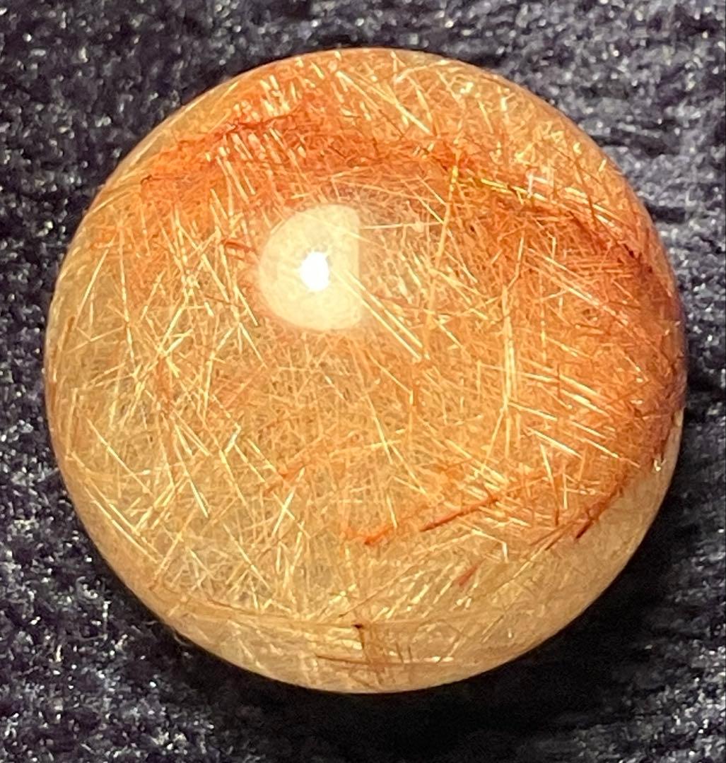 値下❣️ 秀逸の逸品❣️ブルッカイトインプラチナルチル❣️約20.5mm❣️送料込み❣️