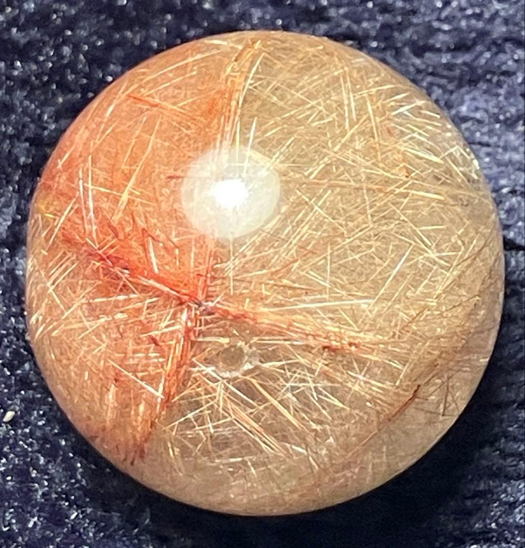 値下❣️ 秀逸の逸品❣️ブルッカイトインプラチナルチル❣️約20.5mm❣️送料込み❣️