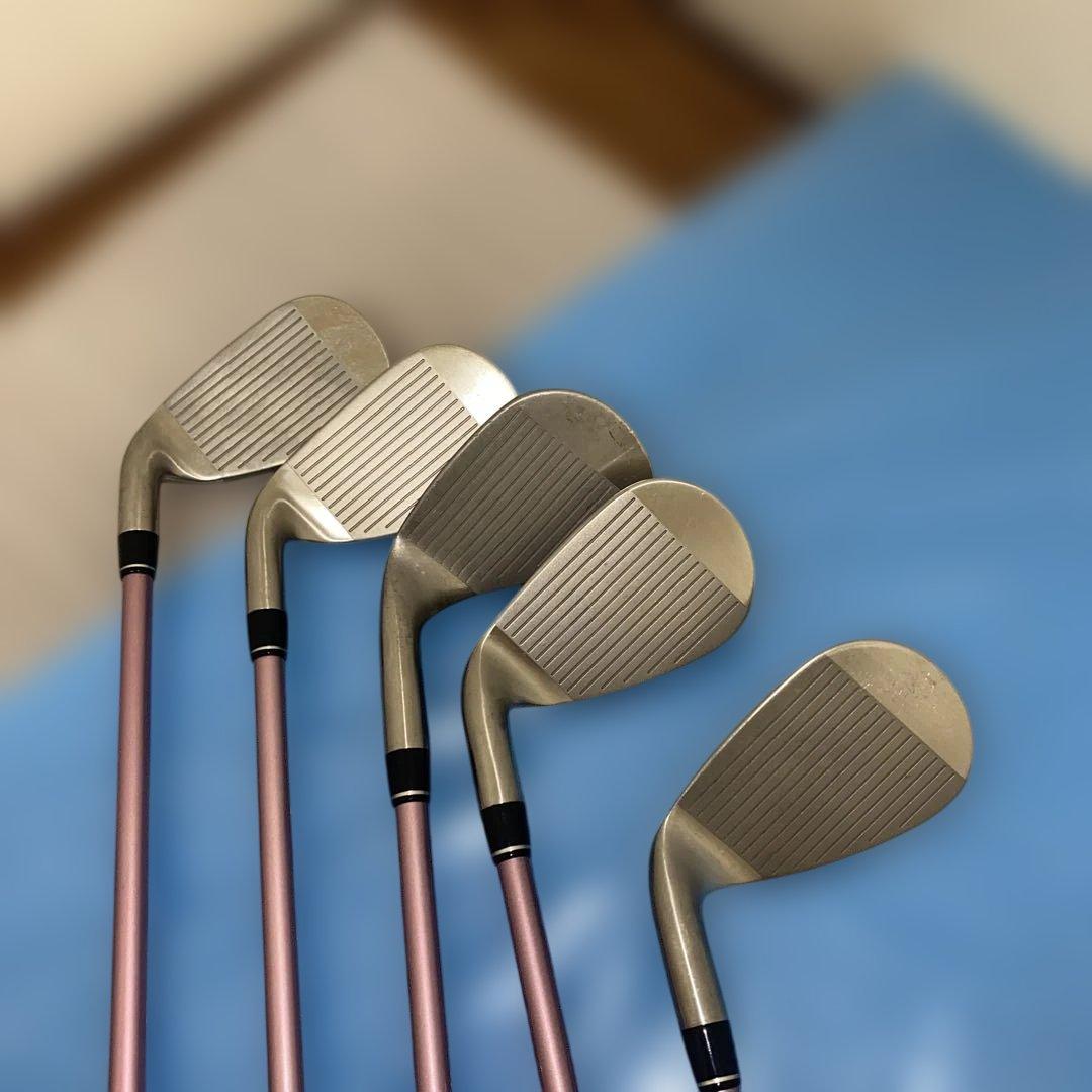 【現状美品】AXEL ZX レディースクラブセット 9本