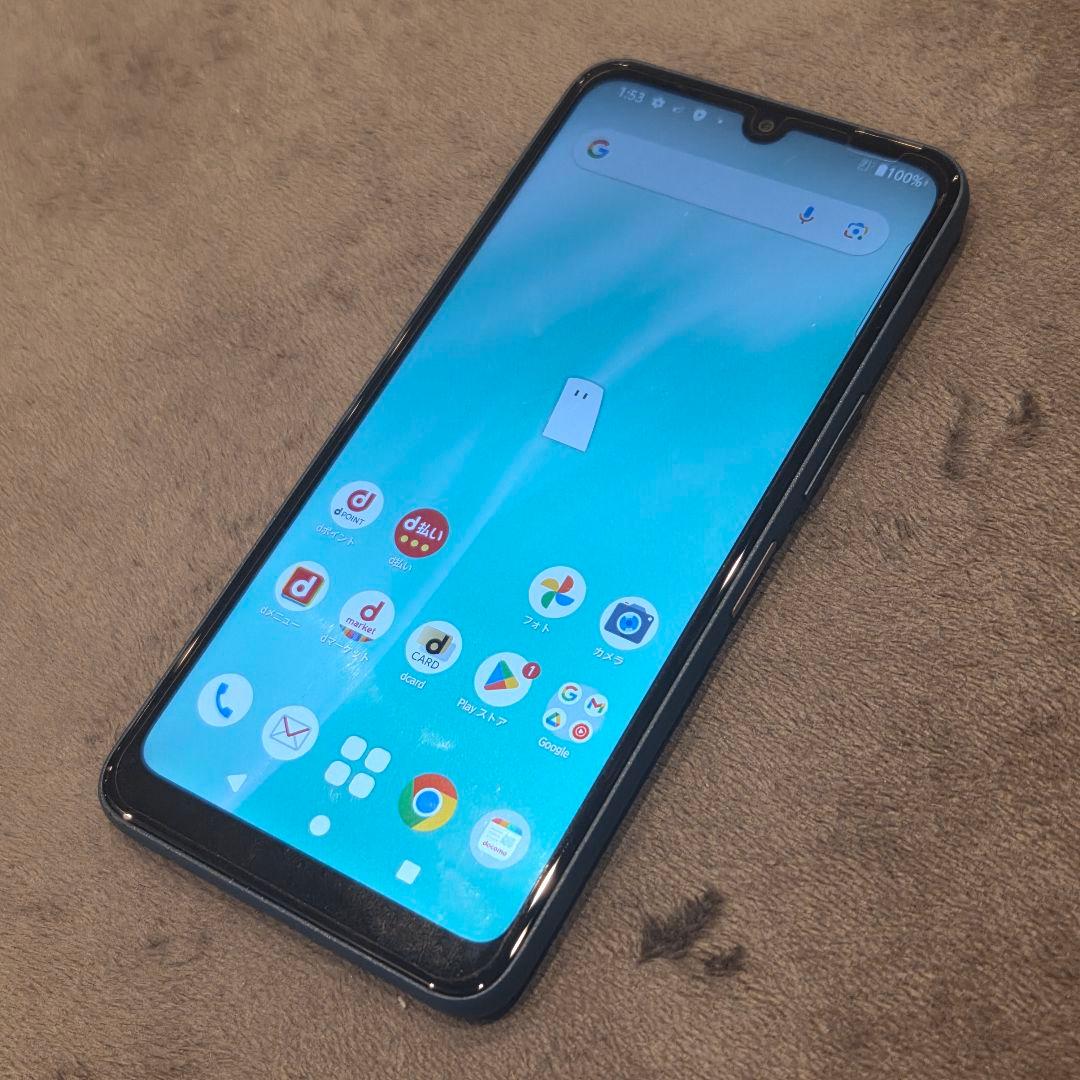 arrows F-52E ネイビーブルー SIMフリー 使用少なめ美品 FCNT