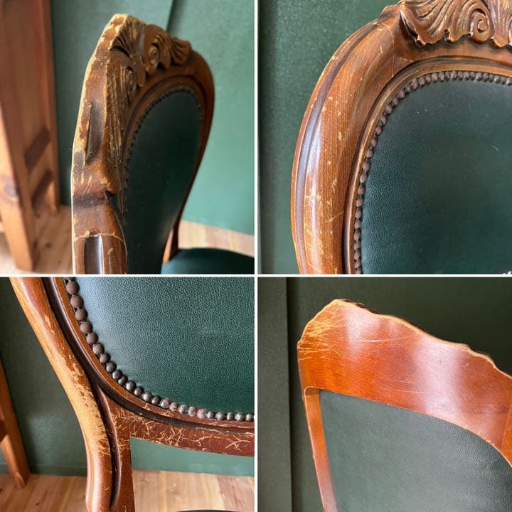 アンティークチェア 椅子 猫脚 インテリア ビンテージ