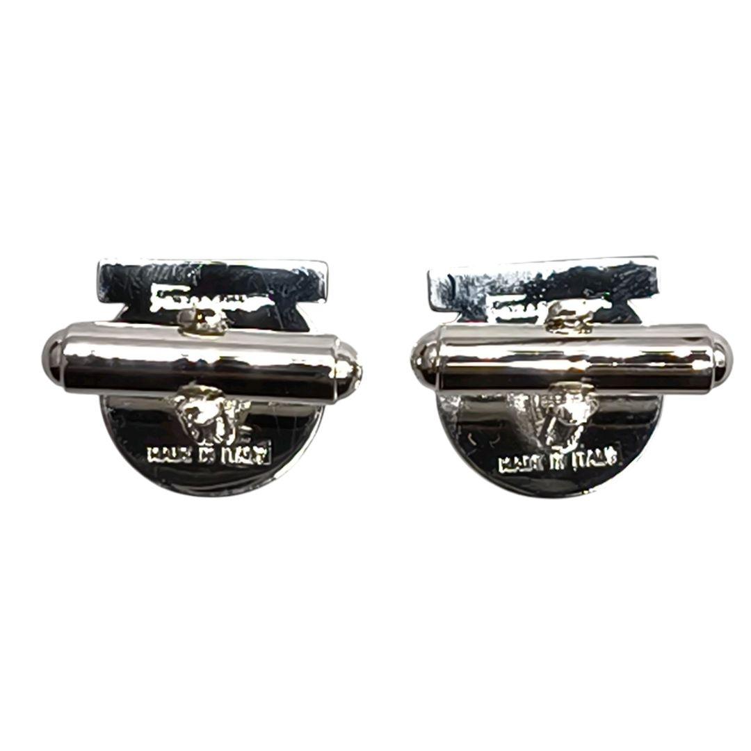 廃盤　極美品　サルヴァトーレ　フェラガモ　カフス　ガンチーニ　ムーンストーン