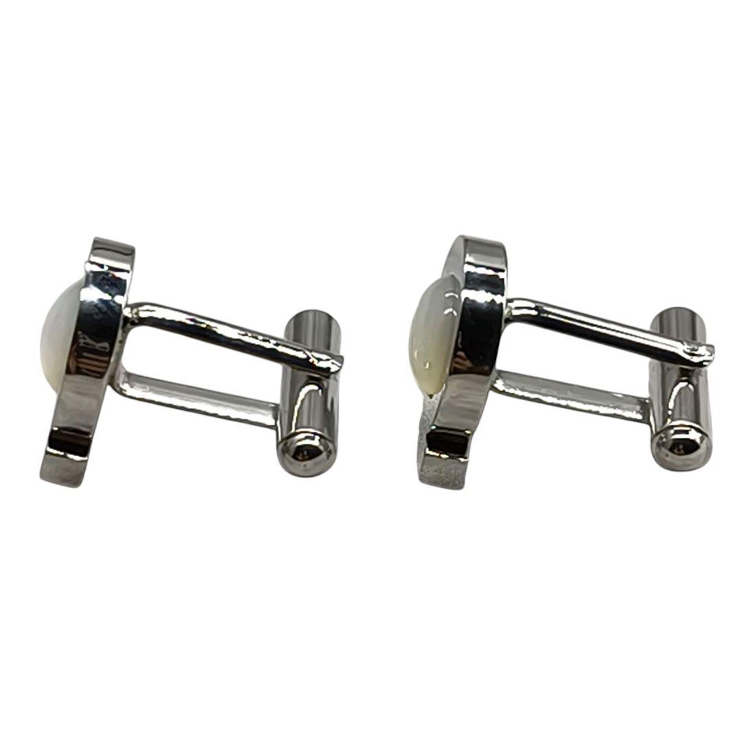 廃盤　極美品　サルヴァトーレ　フェラガモ　カフス　ガンチーニ　ムーンストーン