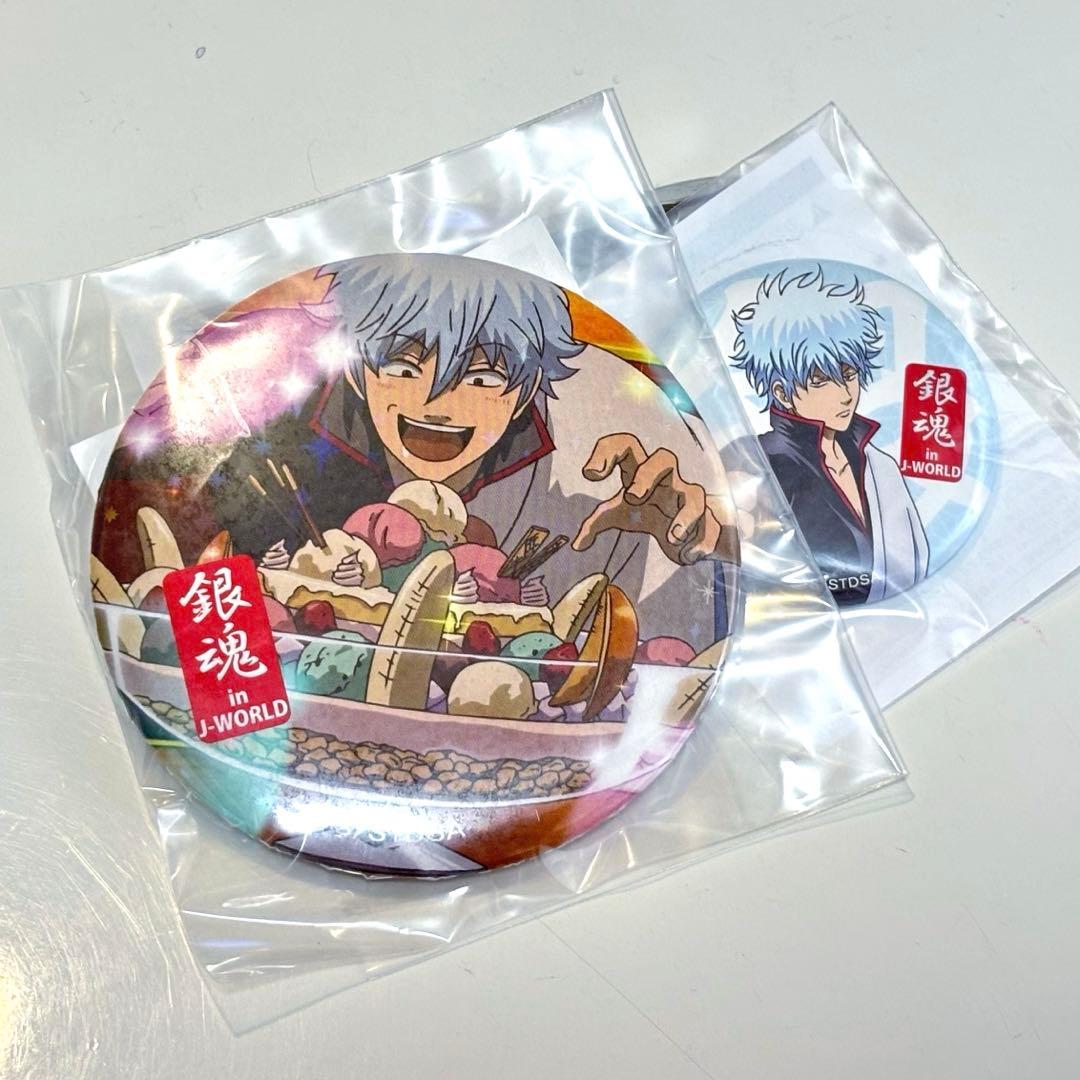 銀魂 坂田銀時 缶バッジ sound ultra soul キャラクターグッズ