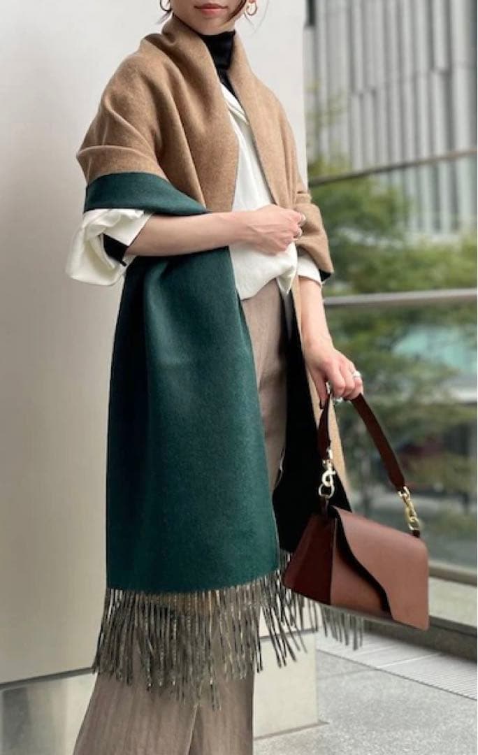 新品未使用タグ付き⭐︎アソースメレ カオス別注 カシミヤリバーシブル