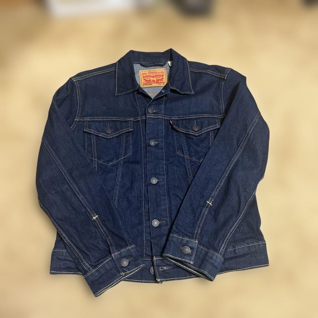 Levi's デニムセットアップ　デニムジャケットS＆パンツ514W34L32
