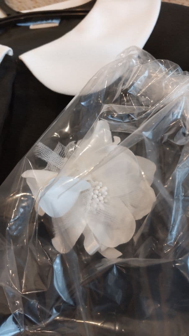 フォーマルドレスセット（ジャケット・スカート・花飾り）