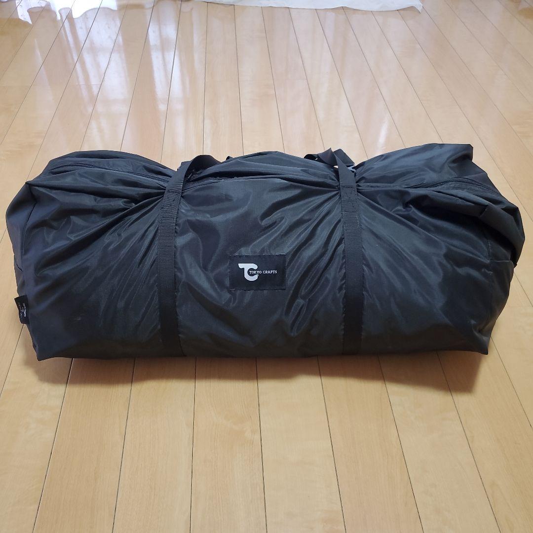 TOKYOクラフト　テンビシェルター　グレー　ルーフシート付き　&　おまけ付き