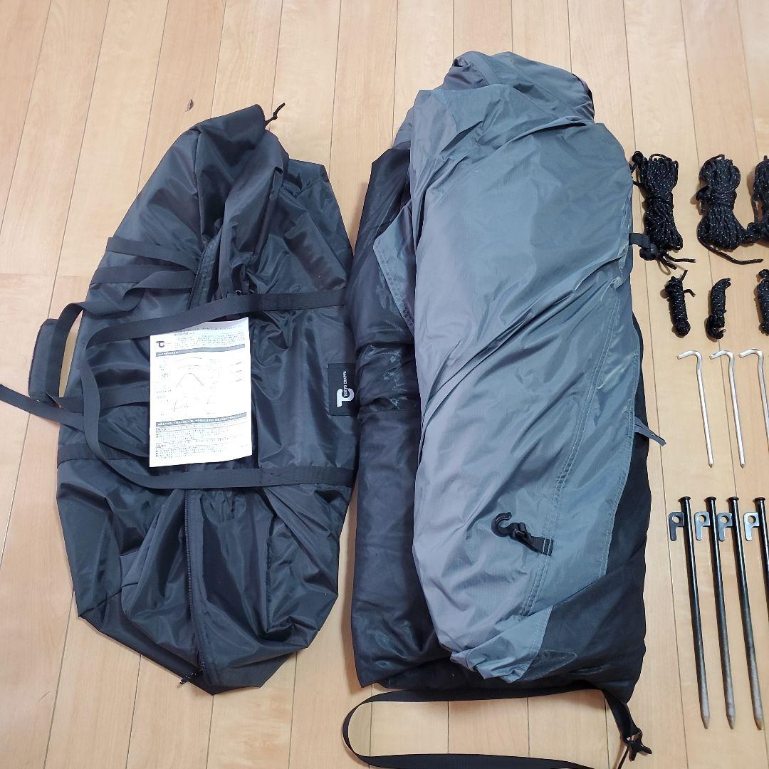 TOKYOクラフト　テンビシェルター　グレー　ルーフシート付き　&　おまけ付き