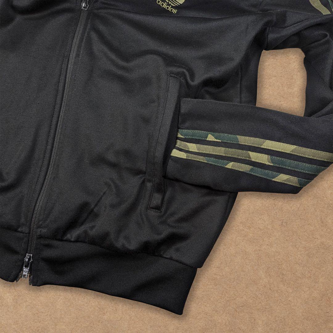 アディダスオリジナルス カモフラ 迷彩 ジャージ トラックジャケット XL