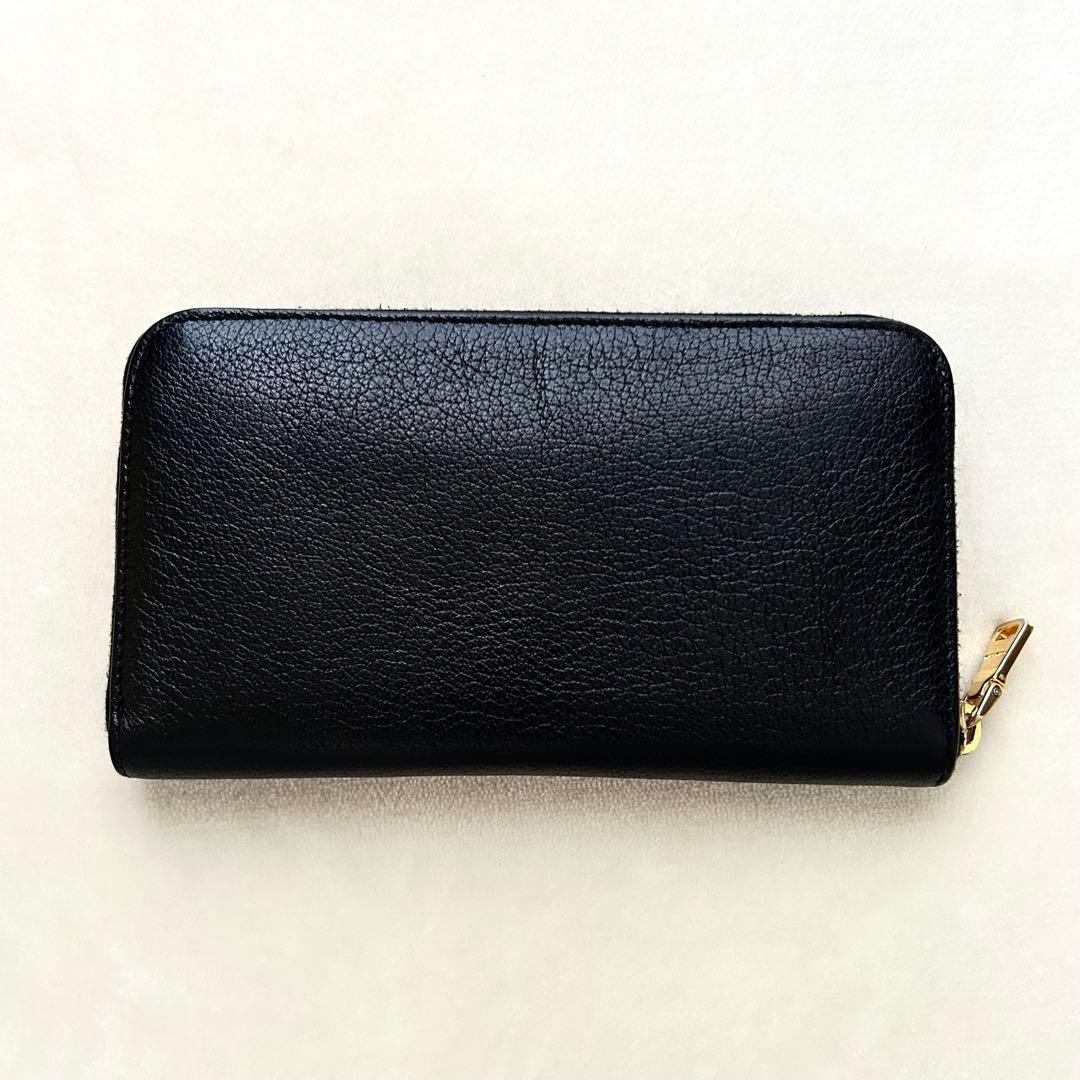 miumiu ミュウミュウ 長財布 ラウンドファスナー 黒