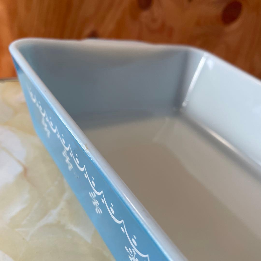 オールドパイレックス　リフ　リフリジレーター　スノーフレーク3点セット