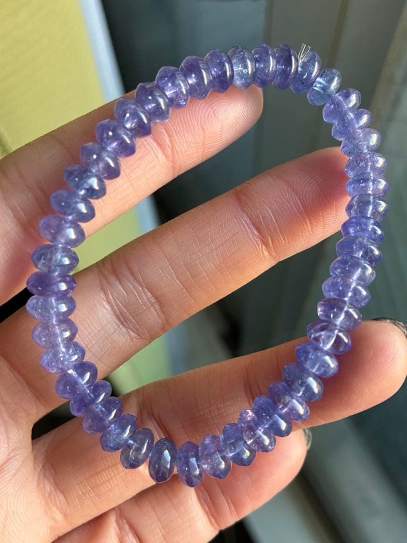 高品質✨5A＋　タンザナイト　ブレスレット