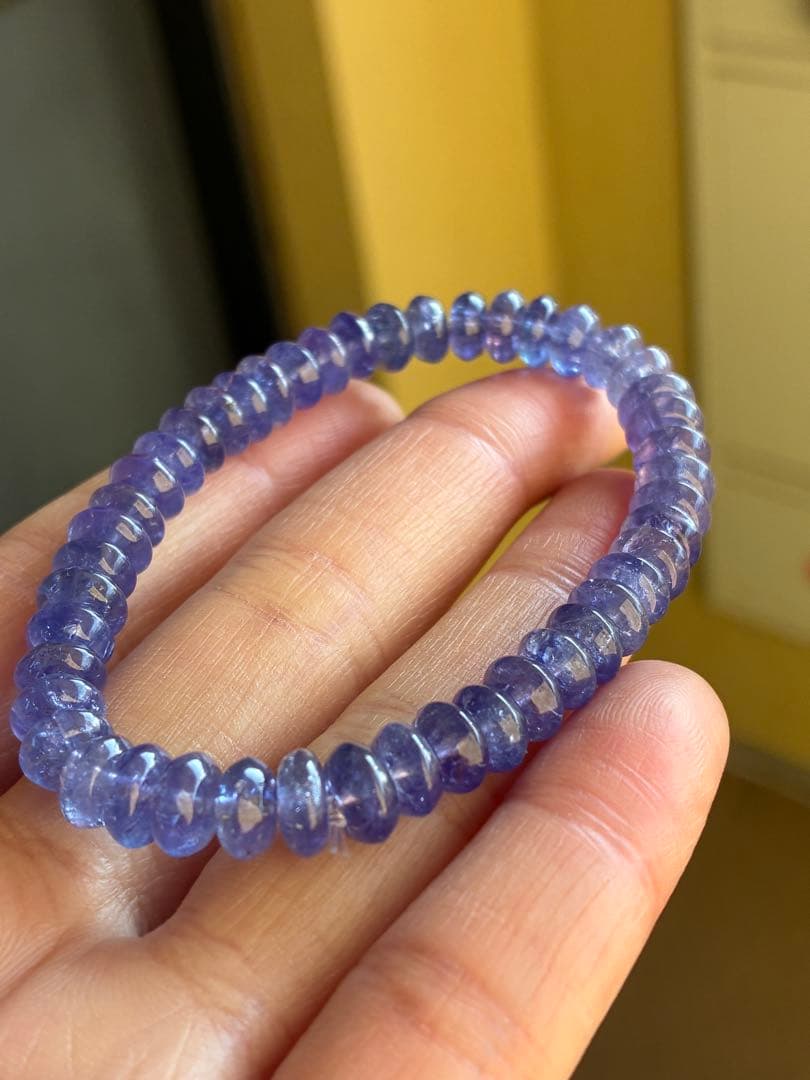 高品質✨5A＋　タンザナイト　ブレスレット