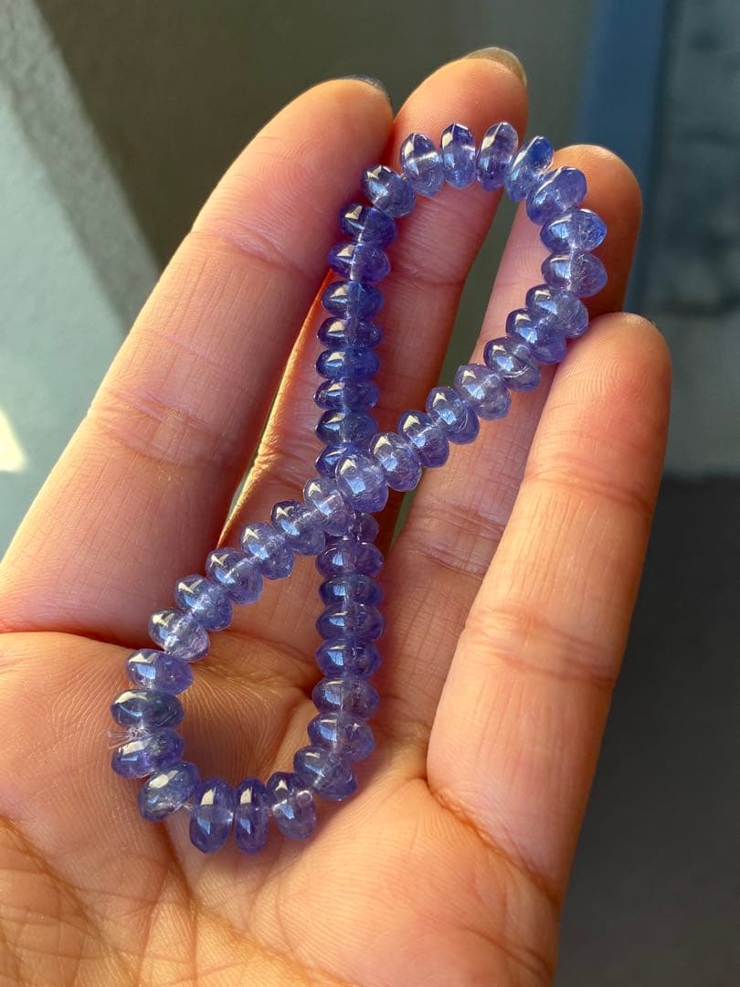 高品質✨5A＋　タンザナイト　ブレスレット
