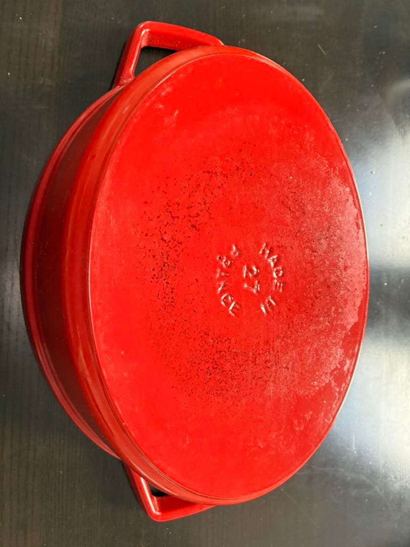 STAUB ピコ・ココット オーバル 27cm チェリー／レッド