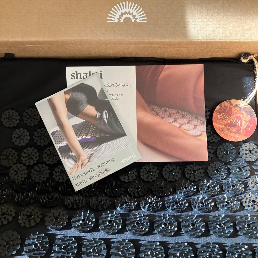 A*a様 SHAKTI シャクティ マット&ピロー❤︎正規品ブラック❤︎即日発送
