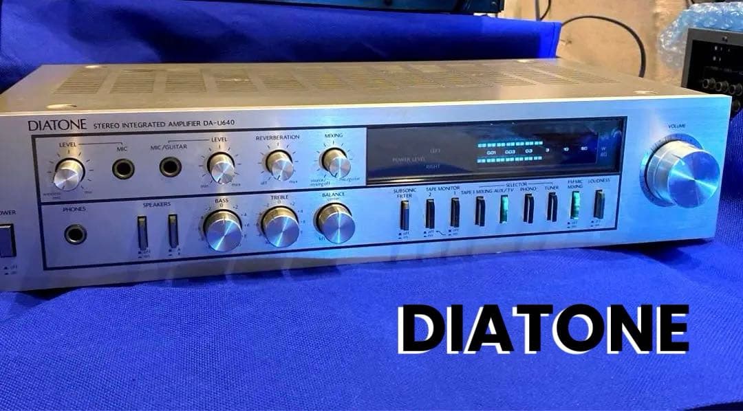 DIATONE DA-U640 ダイヤトーン プリメインアンプ - メルカリ
