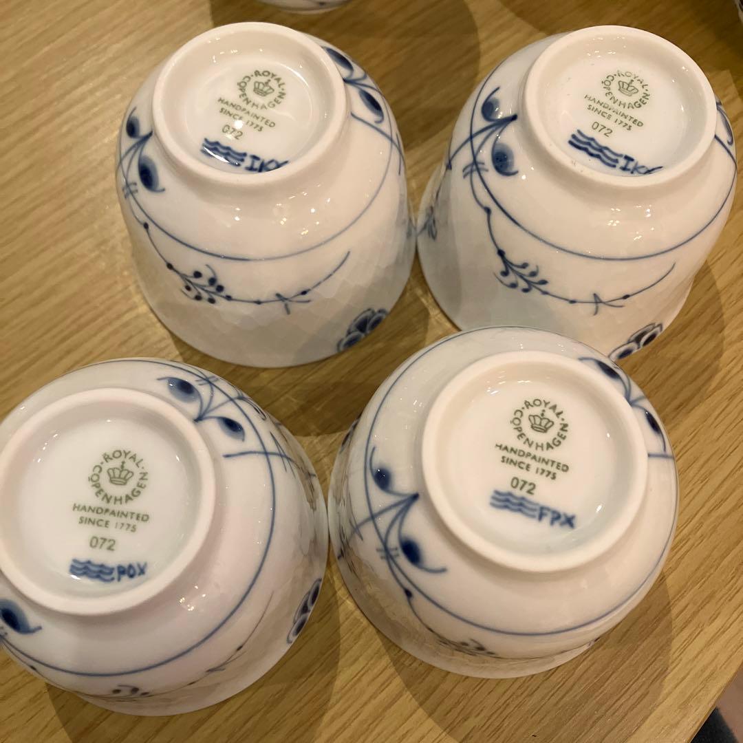 ロイヤルコペンハーゲン　ブルーパルメッテ　ティーセット　10セット