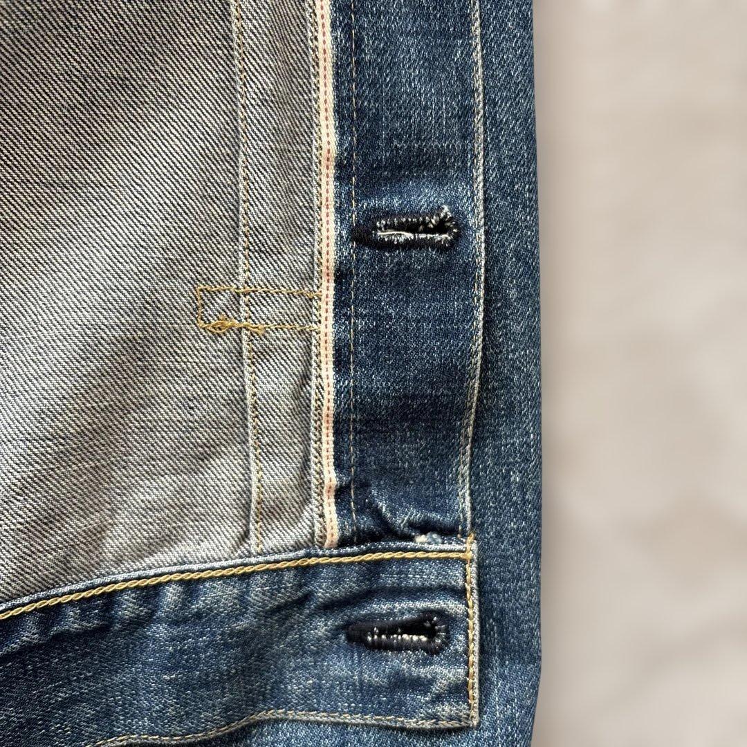 片山 LEVI’S 2nd 507XX GジャンL日本製 ビックE 赤耳