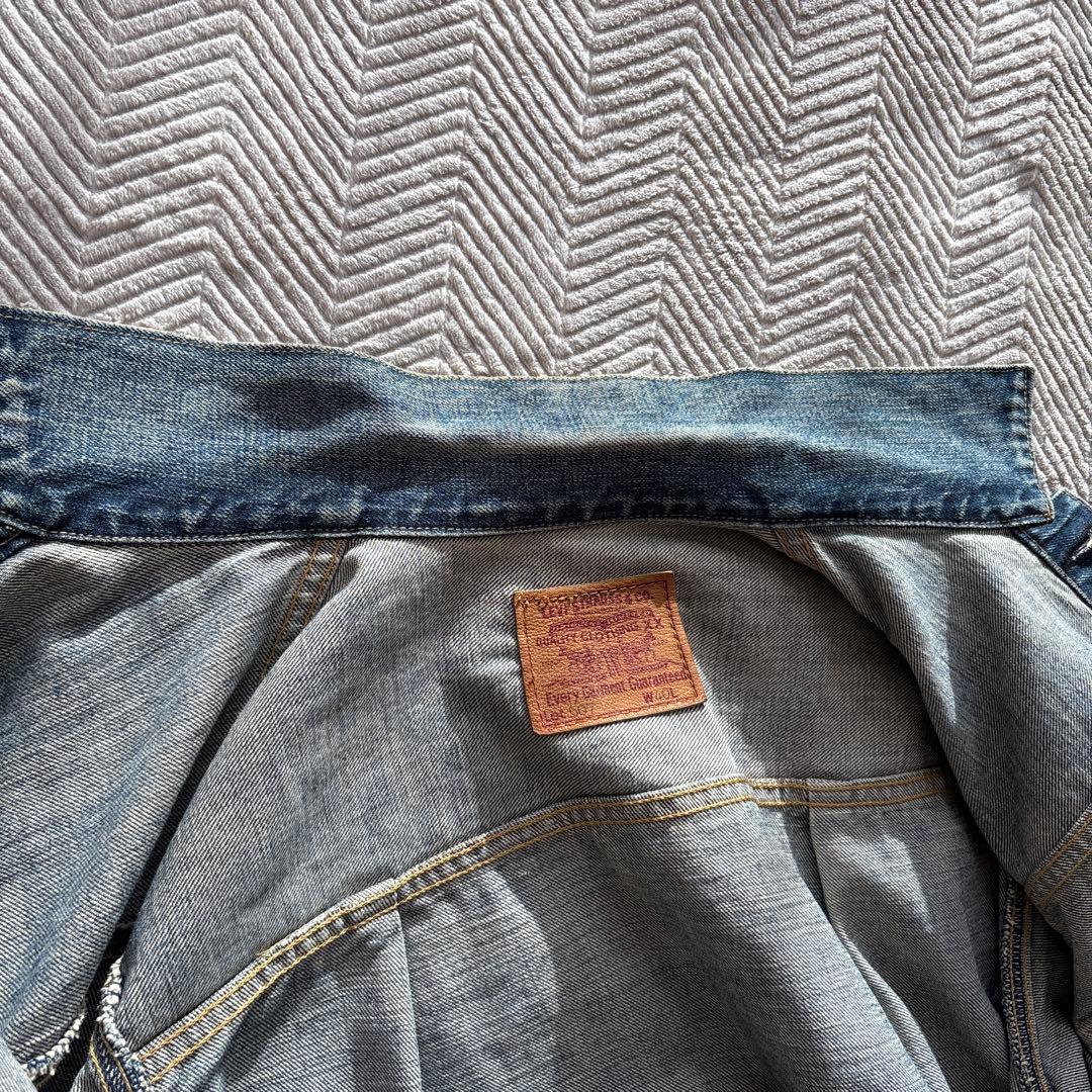 片山 LEVI’S 2nd 507XX GジャンL日本製 ビックE 赤耳