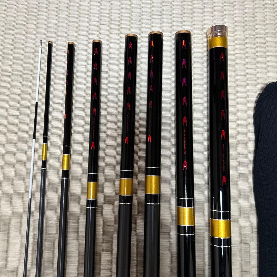 下野鮎竿ブラックバージョンファイター