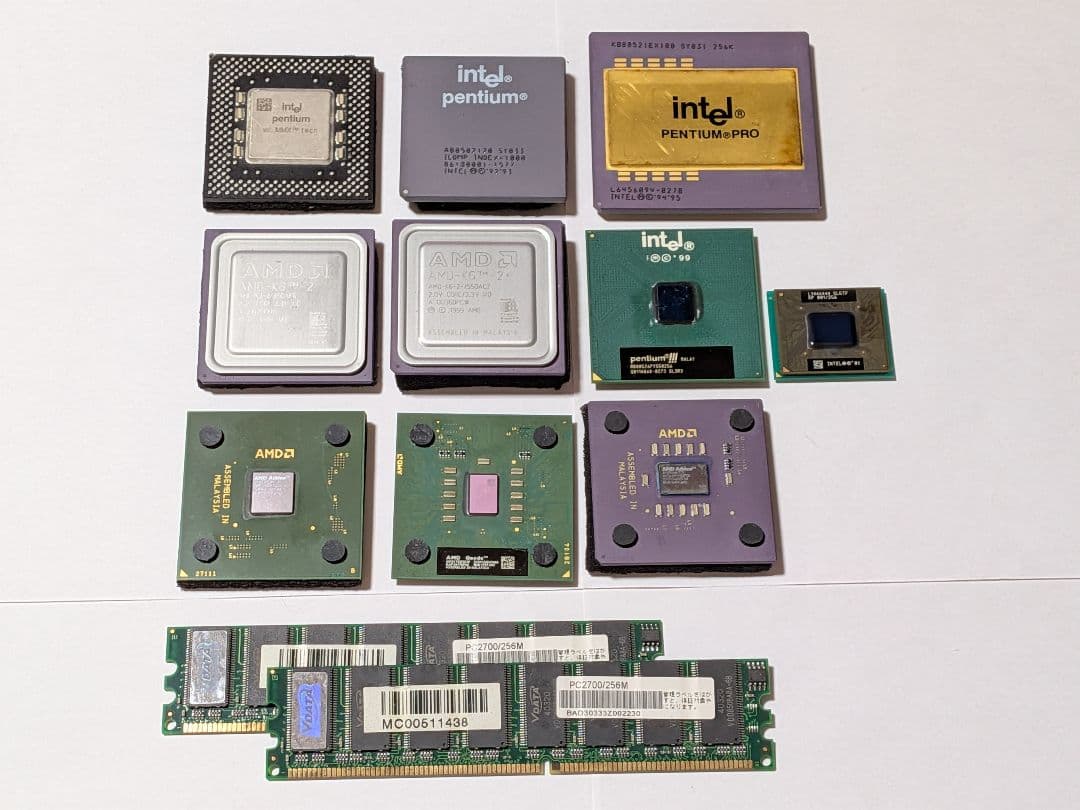 Intel Pentium Pro & AMD Geode ほか CPUセット