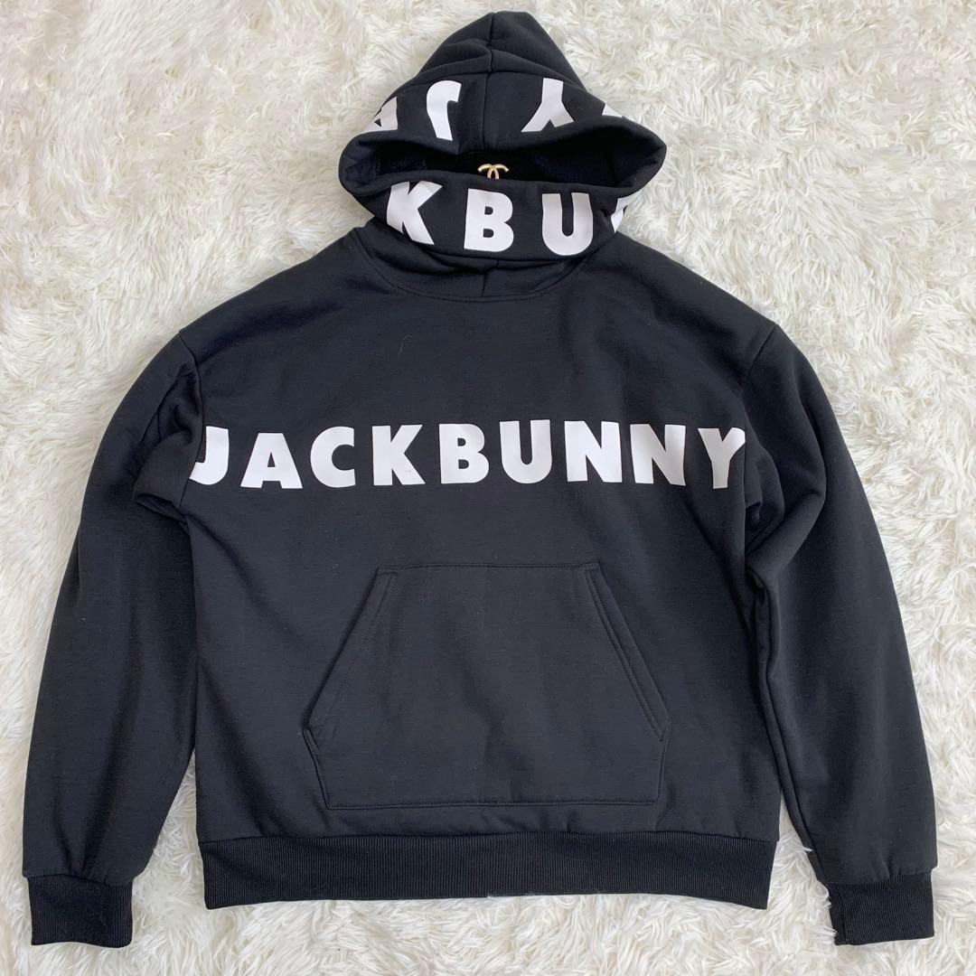 極美品】23年秋冬 ジャックバニー パーカー フード ロゴ入り 裏起毛 2