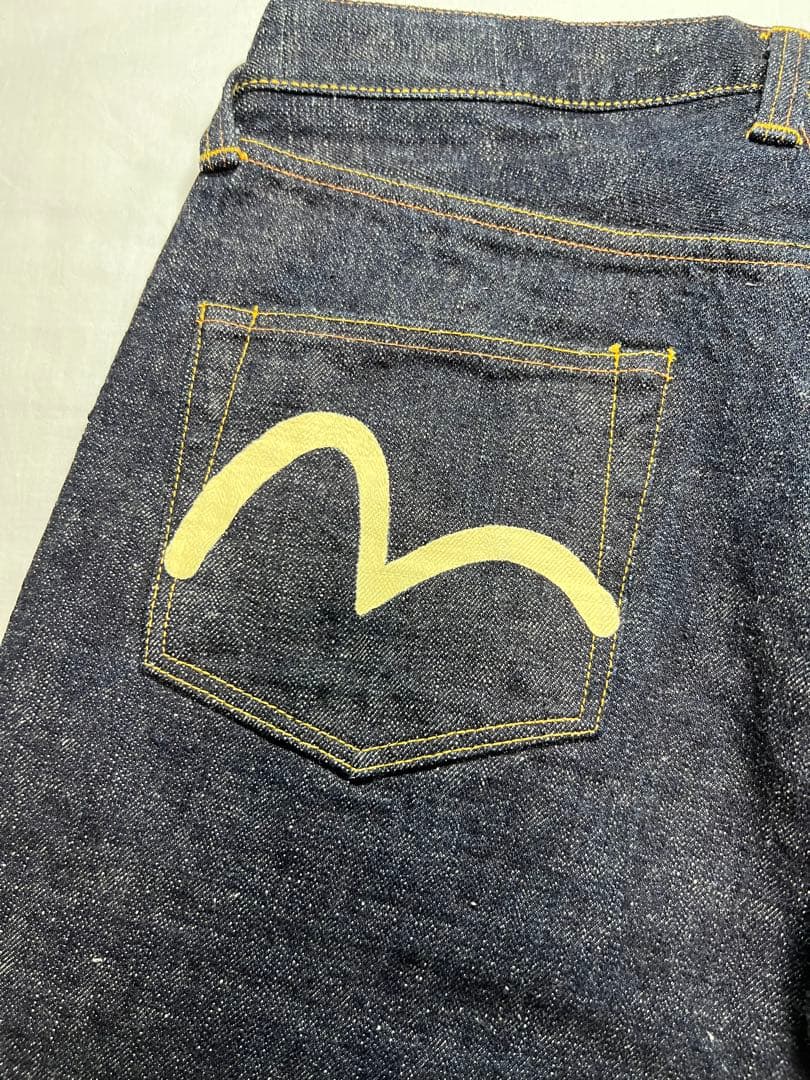 EVISU No.1 2000 36×32 鬼虎 GATAGATA 桜耳 No1