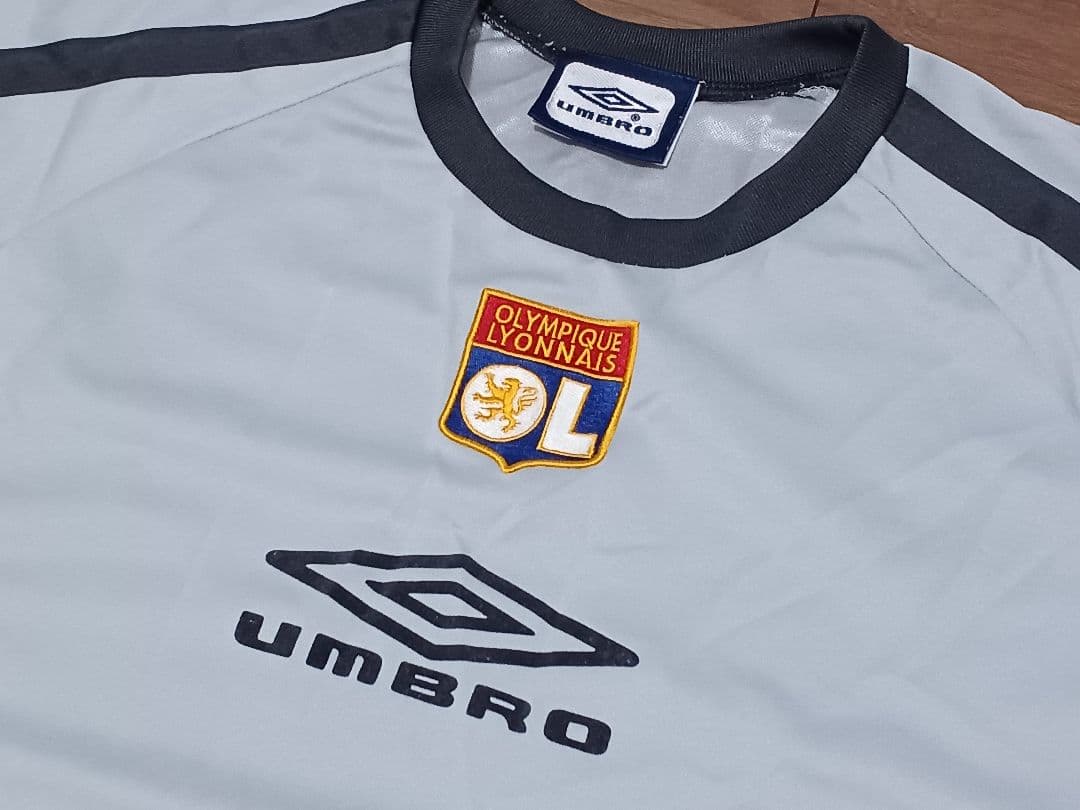 UMBRO リヨン ユニフォーム Lサイズ グレー ヴィンテージ