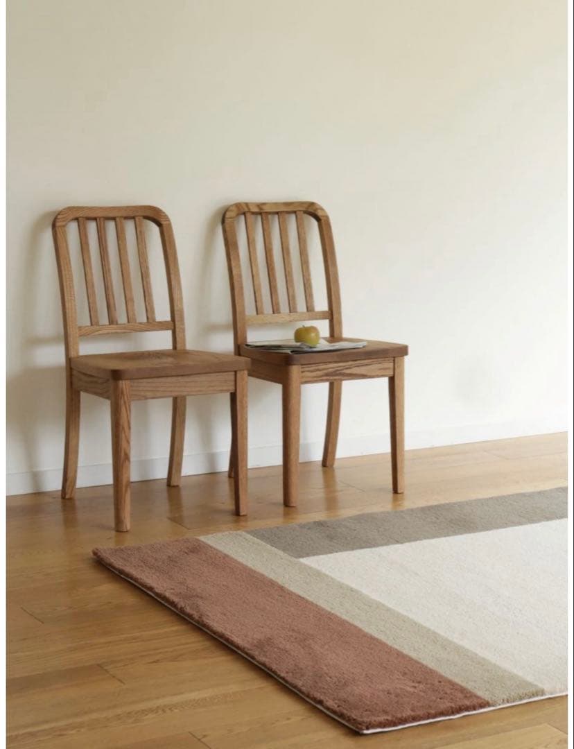 モモナチュラル　BASIC CHAIR ダイニングチェア1脚　B