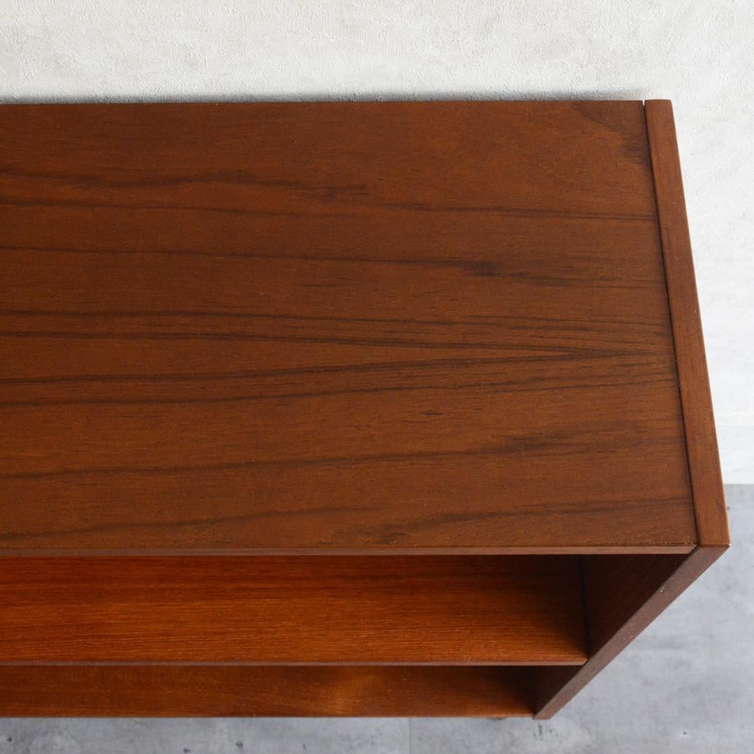 デンマーク 北欧ヴィンテージ 2段 ブックシェルフ オープンシェルフ